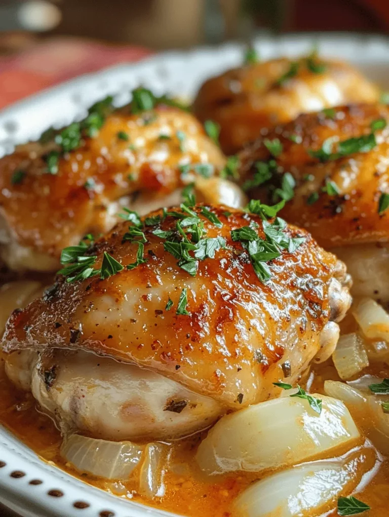 When it comes to selecting the right cut of chicken for this recipe, boneless, skinless chicken thighs reign supreme. Unlike chicken breasts, which can often turn dry if overcooked, chicken thighs maintain their tenderness and juiciness, even after being cooked in a rich sauce. Their higher fat content not only contributes to their moist texture but also enhances the overall flavor of the dish.