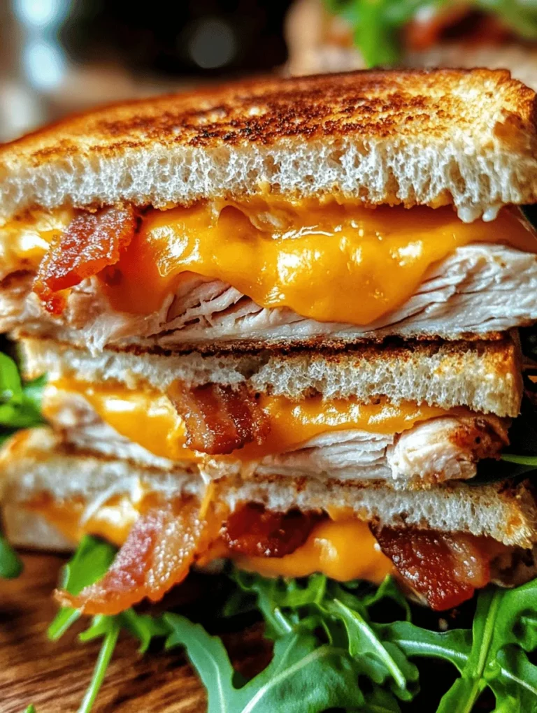 To truly appreciate the Cheddar and Bacon Turkey Melt, it's essential to understand the distinct roles each ingredient plays in crafting this delicious sandwich. Let’s take a closer look at the essential components: