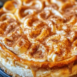 If you're on the lookout for a dessert that perfectly marries the comforting flavors of home-baked cinnamon rolls with the rich, creamy texture of cheesecake, look no further than the Cinnamon Roll Cheesecake. This delightful treat has gained a dedicated following among dessert enthusiasts and for good reason. The harmonious blend of soft, pillowy cinnamon rolls swirled through a velvety cheesecake makes each bite a celebration of flavor and texture.