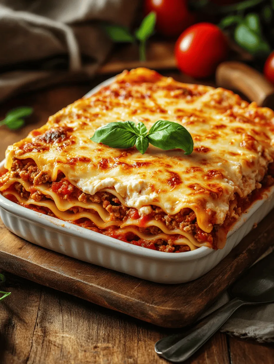 There's something incredibly comforting about a plate of Classic Lasagna Delight. Layers of tender pasta, savory meat, rich ricotta, and bubbling mozzarella create a dish that not only warms the body but also the heart. This traditional lasagna recipe is perfect for family gatherings, cozy dinners, or any occasion where you want to impress. It’s a meal that brings everyone together at the table, evoking memories of Italian feasts and family recipes staunchly guarded over generations.