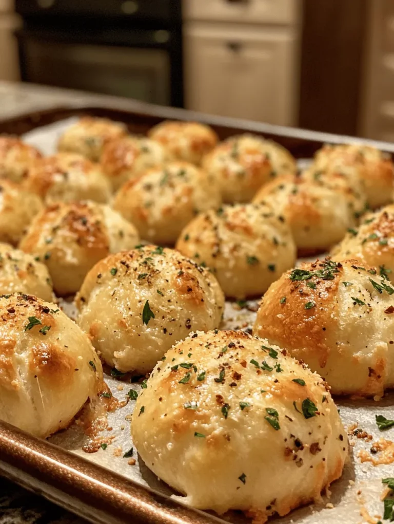 Picture this: golden, fluffy garlic knots, fresh out of the oven, dripping with herb-infused garlic butter. Whether served at a party or enjoyed as a cozy snack, these Herb-Infused Garlic Knots are guaranteed to impress! Not only do they offer a savory explosion of flavors, but they also fill your kitchen with an aroma that draws everyone in. Inspired by the Italian tradition of garlic bread, this recipe takes it a step further by intertwining fresh herbs, making it both unique and beloved.