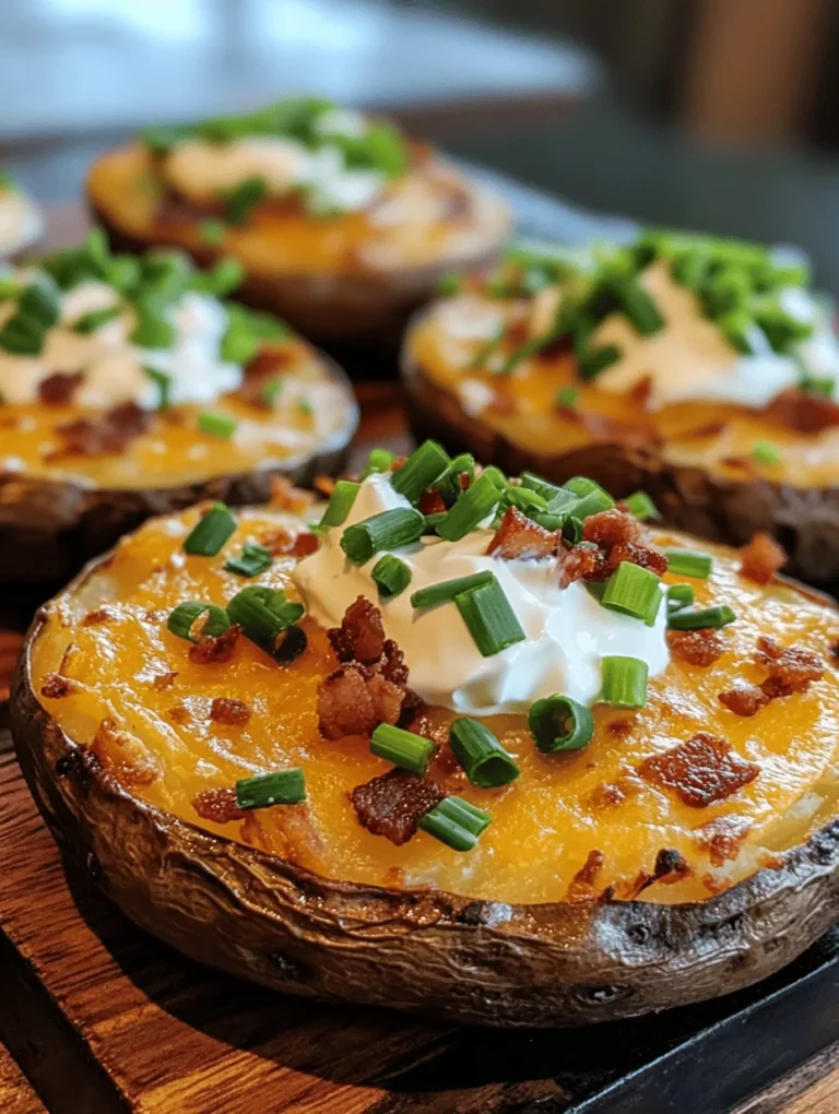 If you're in search of a comforting dish that delights the senses and satisfies hunger, look no further than loaded baked potato rounds. These delectable little bites are the epitome of comfort food, combining the humble potato with a variety of toppings that create a flavor explosion in every mouthful. Perfect for gatherings, as a savory snack, or even as a side dish for your favorite entrée, loaded baked potato rounds are versatile enough to fit any occasion.