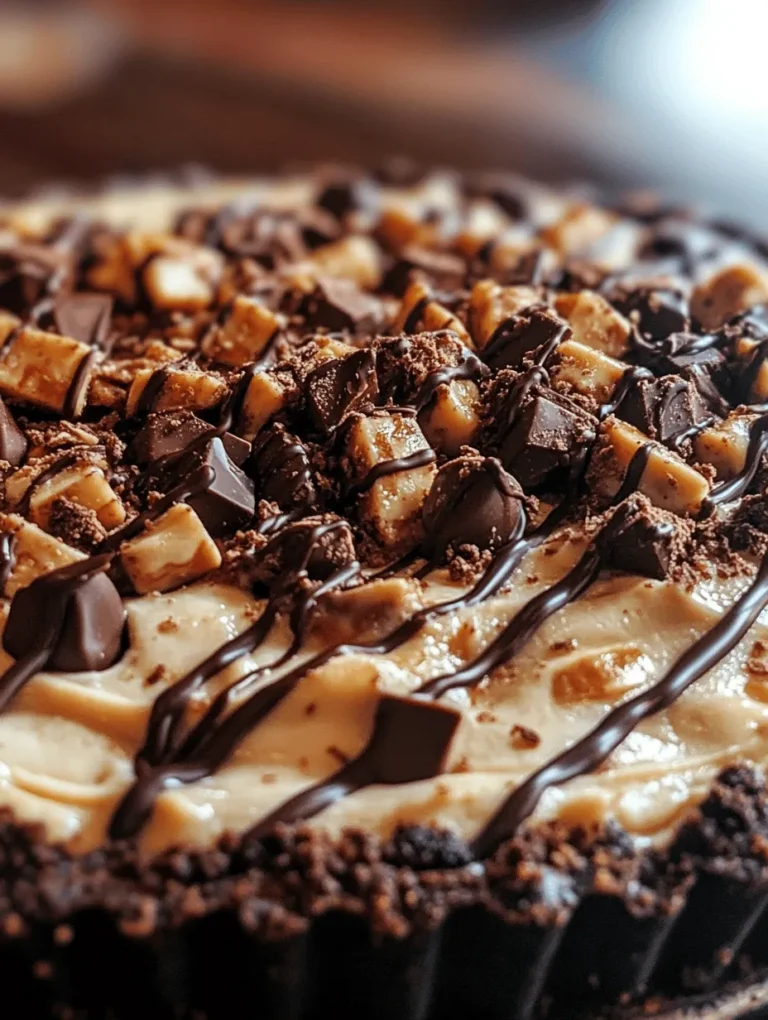 Imagine the perfect blend of creamy peanut butter and rich chocolate, all nestled in an Oreo crust. Introducing the Reese's Peanut Butter Fudge Pie! This dessert is not just a treat; it's an experience that captures the hearts of chocolate and peanut butter lovers alike. Whether you're celebrating a special occasion or just want to indulge in something sweet, this pie is sure to impress. It's creamy, dreamy, and simply irresistible!