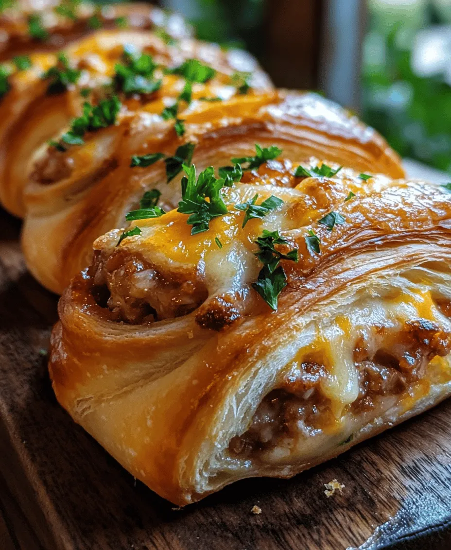 Crescent roll dough is the foundation of this recipe and one of the most convenient ingredients in modern cooking. Made from a simple mixture of flour, yeast, sugar, and salt, this dough is designed to roll out easily and bake into a light, flaky texture. Its origins trace back to the Austrian kipferl, a crescent-shaped pastry that has been enjoyed for centuries. However, the crescent roll as we know it today gained popularity in the United States in the mid-20th century, when canned dough products became widely available.