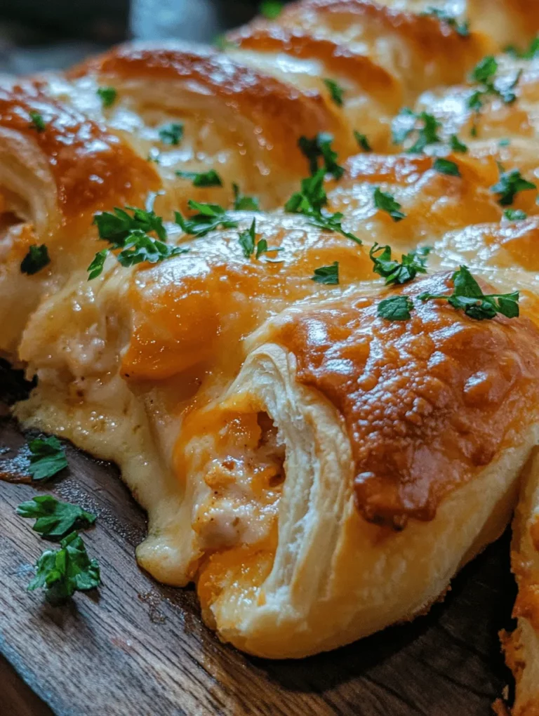 Crescent roll dough is the foundation of this recipe and one of the most convenient ingredients in modern cooking. Made from a simple mixture of flour, yeast, sugar, and salt, this dough is designed to roll out easily and bake into a light, flaky texture. Its origins trace back to the Austrian kipferl, a crescent-shaped pastry that has been enjoyed for centuries. However, the crescent roll as we know it today gained popularity in the United States in the mid-20th century, when canned dough products became widely available.