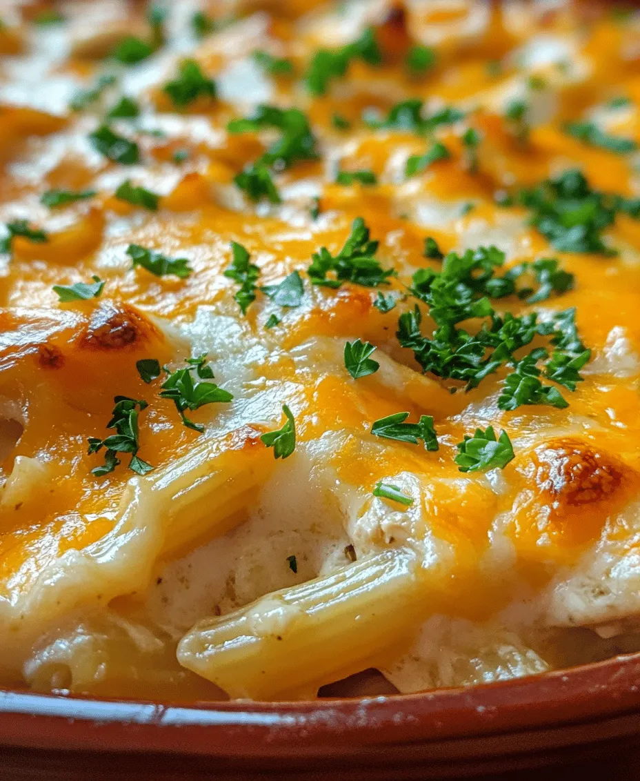 If you're searching for a dish that embodies comfort food at its finest, look no further than the Creamy Ranch Chicken Penne Bake. This delightful casserole combines tender penne pasta, succulent chicken, and a rich, creamy ranch dressing that will leave your taste buds dancing. Ideal for family dinners or gatherings with friends, this recipe is not only delicious but also incredibly easy to prepare. With minimal effort, you can whip up a satisfying meal that everyone will love.