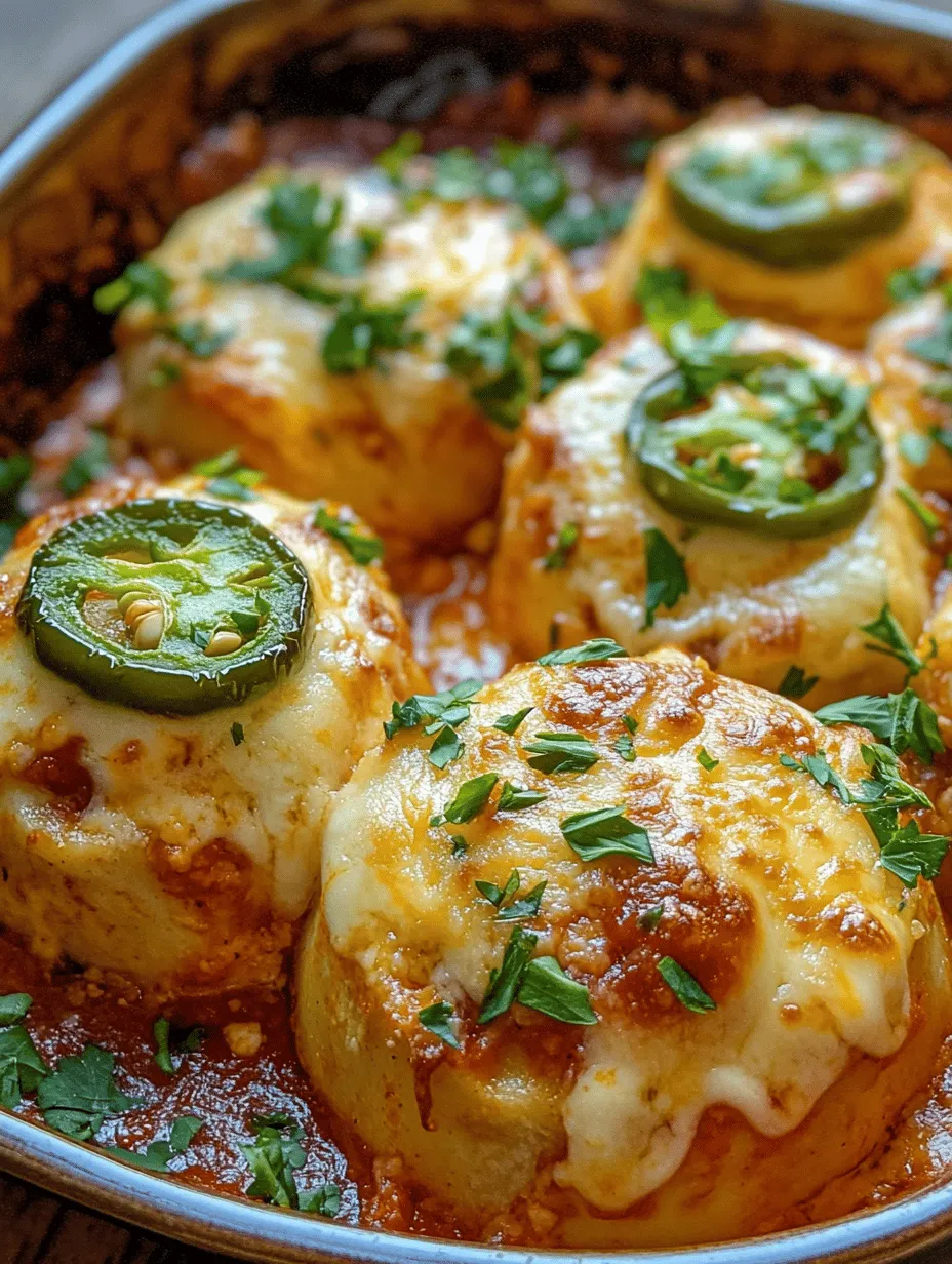 Are you ready to spice up your dinner plans? Spicy Jalapeño Popper Lasagna Rolls are here to tantalize your taste buds and elevate your meal to a whole new level! These delicious rolls blend creamy cheese, zesty jalapeños, and savory marinara sauce into a dish that's not only comforting but also exciting. Whether you're hosting a gathering or enjoying a cozy dinner at home, these lasagna rolls will surely impress. Their unique flavor profile and satisfying texture might just make them your new favorite comfort food.