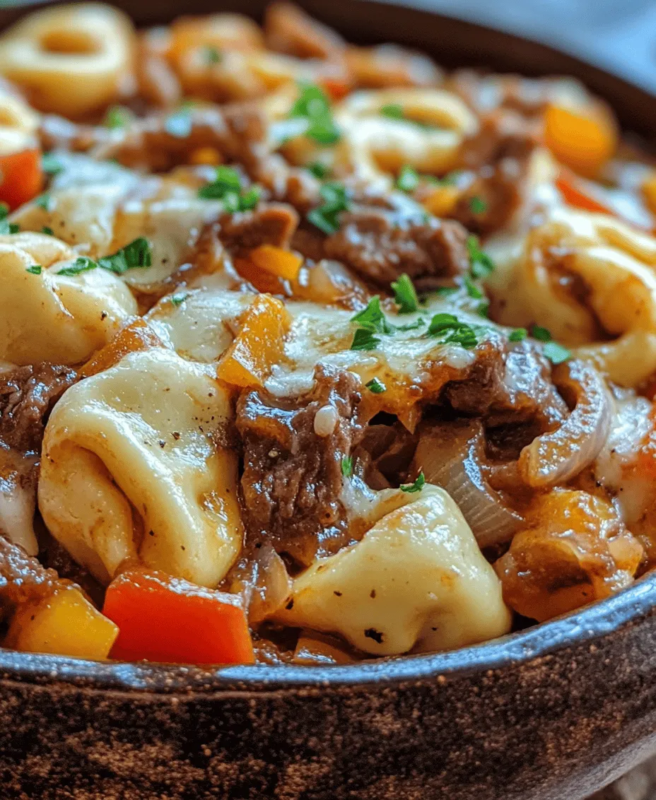 Great dishes are built on exceptional ingredients, and Cheesesteak Tortellini in Rich Provolone Sauce is no exception. Each component plays a crucial role in delivering the flavors and textures that define this dish. Let’s break down the key ingredients to appreciate their contributions fully.