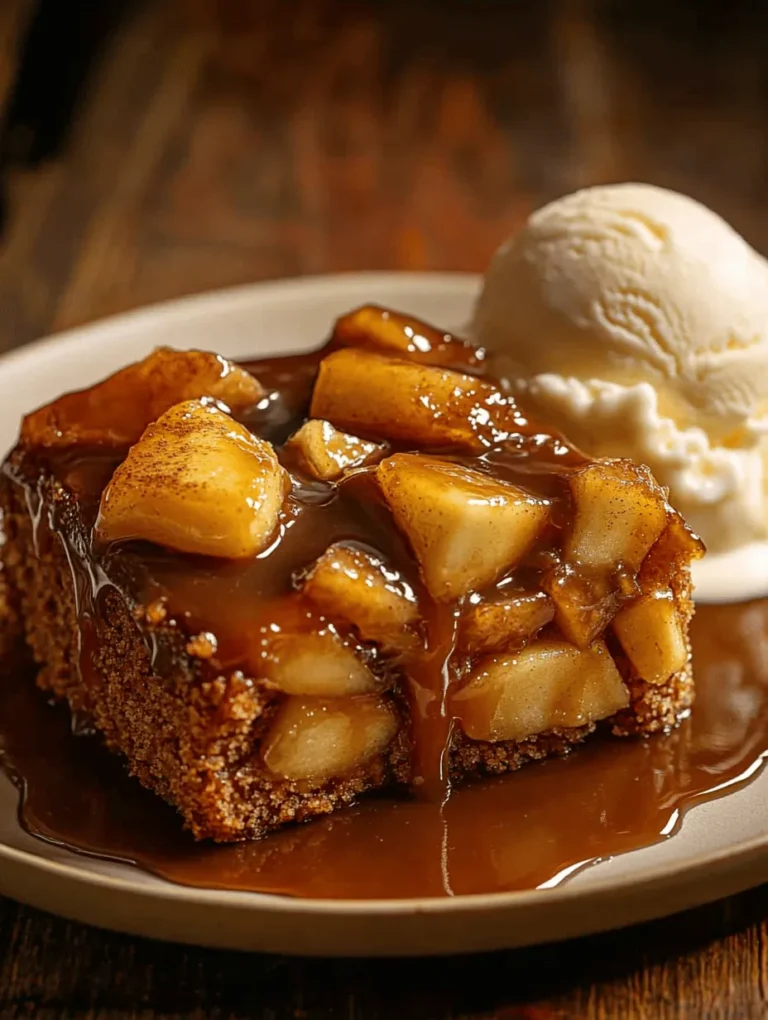 Imagine slicing through a warm, moist cake to reveal a stunning layer of caramel-coated apples glistening with rich golden hues. This Caramel Apple Upside-Down Cake is not just a dessert; it’s an experience! Perfect for cozy gatherings or a casual family dinner, this cake juxtaposes sweet, tender apples with a buttery, decadent cake base. Originating from the classic upside-down cake tradition, this version adds a delicious twist with homemade caramel that elevates it to another level of deliciousness.