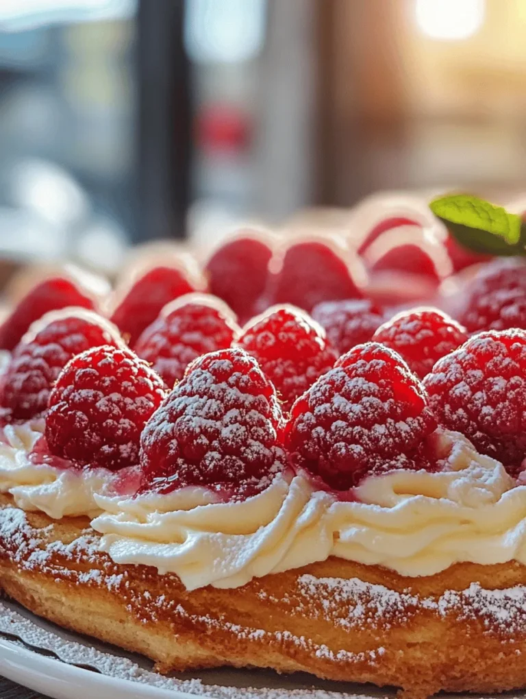 Indulge in the delightful layers of flavor and texture found in this Raspberry Cream Cheese Danish Cake! With its soft, buttery cake intertwined with a luscious cream cheese swirl and vibrant raspberries, this dessert is sure to impress any guest. Whether you’re hosting a brunch or simply craving a slice of sweetness, this cake offers a delightful blend of tangy and sweet, making it a popular choice among dessert lovers. Let's dive into this scrumptious recipe that not only looks gourmet but is surprisingly easy to make!