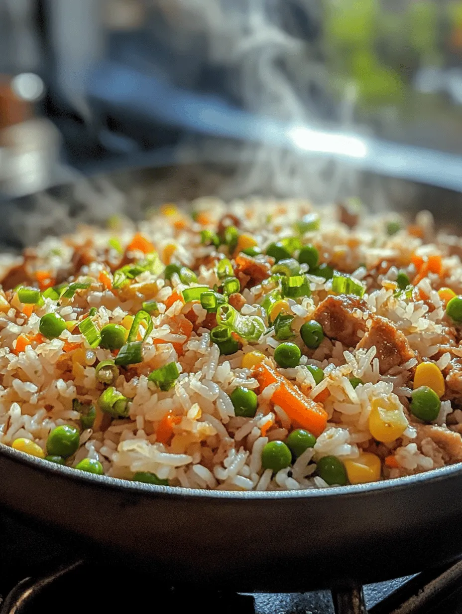 Fried rice is a beloved comfort food enjoyed by many around the world. Its versatility, flavor, and satisfying texture make it a staple in numerous cuisines, from Asian to Western. Whether you’re enjoying it as a side dish or savoring it as a meal on its own, fried rice is a dish that resonates with both nostalgia and satisfaction. For those who crave the flavorful experience of fried rice without the takeout price tag, we present the "Better Than Takeout Fried Rice" recipe. This dish embodies the essence of homemade comfort food, allowing you to indulge in all the flavors you love while tailoring the ingredients to suit your taste and dietary needs.