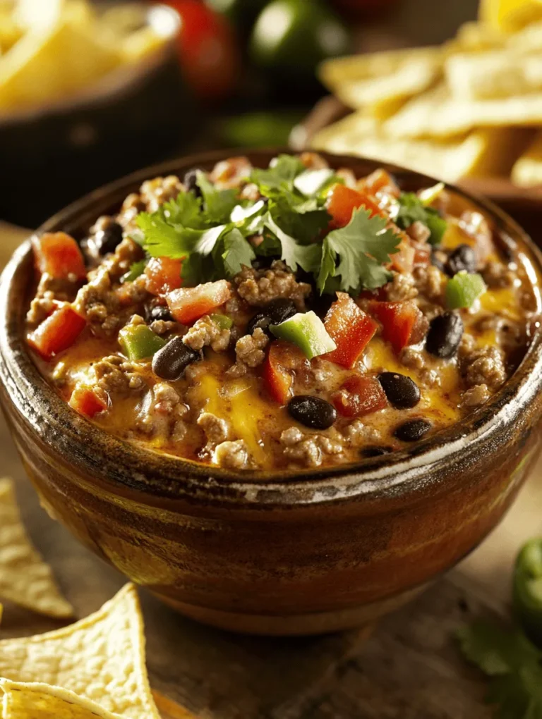 Picture this: a bubbling pot of melted cheese, tender ground beef, and zesty spices inviting you to dip your crispy tortilla chips into a warm, delicious delight. Cowboy Queso is not just a dish; it's a celebration of flavor that brings people together. This hearty dip combines the richness of cheeses with the savory goodness of beef and beans, making it perfect for game day, tailgates, or cozy movie nights with friends. The best part? It’s incredibly easy to whip up!