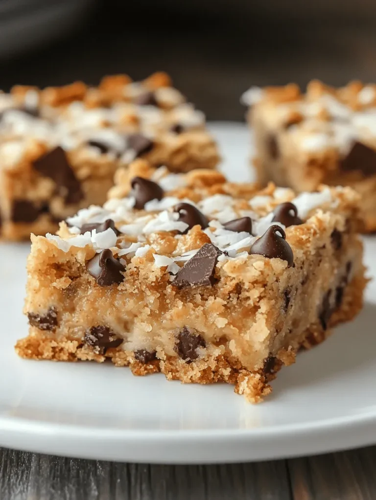 Imagine a dessert that's as easy to make as it is delightful to eat – Magical Layered Cookie Bars are just that! A dreamy combination of rich chocolate, sweet butterscotch, and a crunchy, coconut-infused base will take your taste buds on a journey. These bars have a unique texture that contrasts the smooth layers with a satisfying crunch, making them a crowd-pleaser for any occasion. Whether it’s a family gathering or a simple afternoon treat, these cookie bars are bound to impress and create sweet memories.