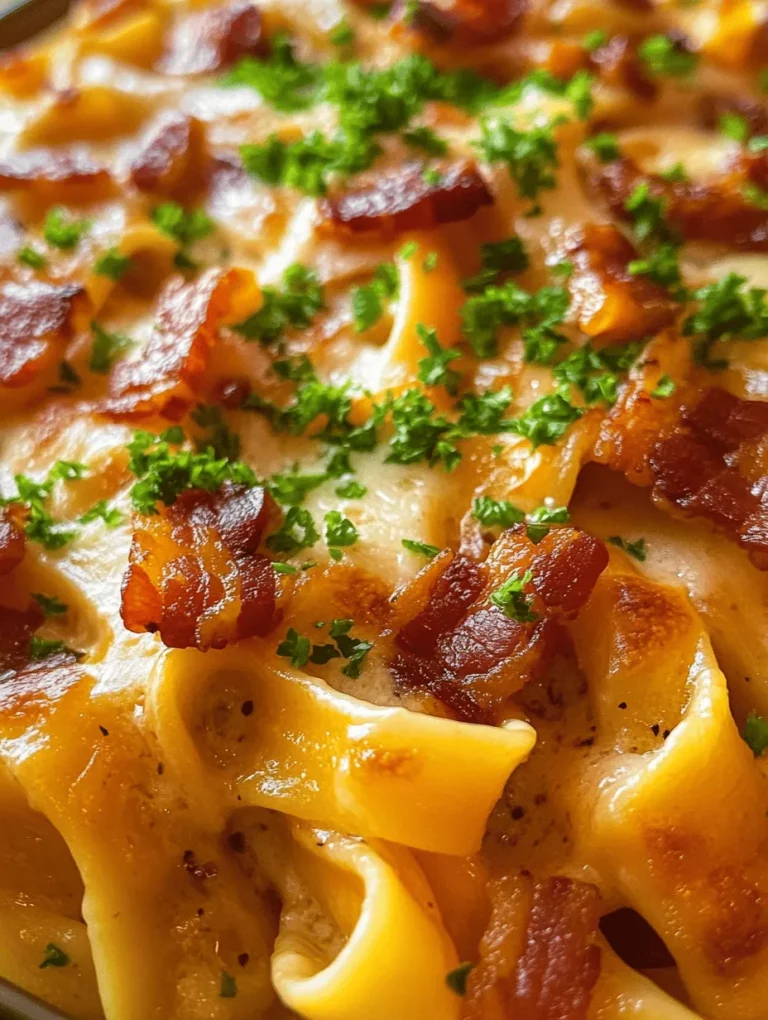 Creamy Bacon Pasta is a dish that has captured the hearts—and appetites—of food lovers everywhere. It seamlessly blends the savory, smoky flavor of crispy bacon with the rich, smooth texture of a creamy sauce, resulting in a meal that is both indulgent and comforting. This delightful recipe is not only perfect for a cozy dinner at home but also an impressive option for entertaining guests. Whether you are trying to impress a date or simply want to treat yourself after a long day, Creamy Bacon Pasta can deliver a satisfying experience.