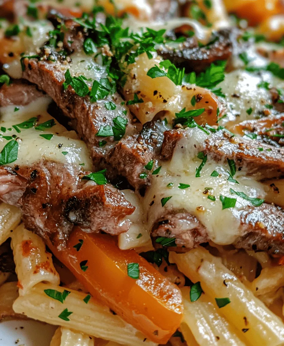 If you're a fan of hearty, comforting meals that are both delicious and easy to prepare, then you’re in for a treat with this Delicious Philly Cheese Steak Pasta recipe. Inspired by the iconic Philadelphia cheesesteak sandwich, this dish marries the classic flavors of tender steak, sautéed vegetables, and a rich, creamy cheese sauce with pasta, creating a meal that is sure to please a crowd.