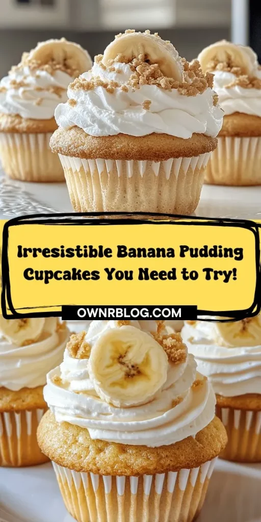 Elevate your dessert game with these irresistible Banana Pudding Cupcakes! Combining the sweet taste of ripe bananas, creamy pudding filling, and a fluffy frosting, this unique treat captures the classic flavors of banana pudding in a fun, portable form. Perfect for birthdays, potlucks, or just a special treat! Discover the easy step-by-step recipe and impress your friends and family with these delightful cupcakes. Get ready to indulge in a dessert that’s sure to be a hit!