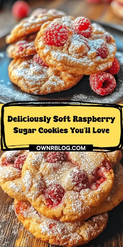 Discover the joy of baking with these Soft and Chewy Raspberry Sugar Cookies! Combining the classic sugar cookie flavor with the refreshing taste of raspberries, these treats are perfect for any occasion. With a melt-in-your-mouth texture and vibrant color, they stand out at summer picnics or holiday gatherings. This recipe breaks down ingredients and step-by-step instructions, making it easy to create cookies that are not only delicious but also visually stunning. Get ready to impress your family and friends with this delightful twist on a beloved classic. Happy baking!