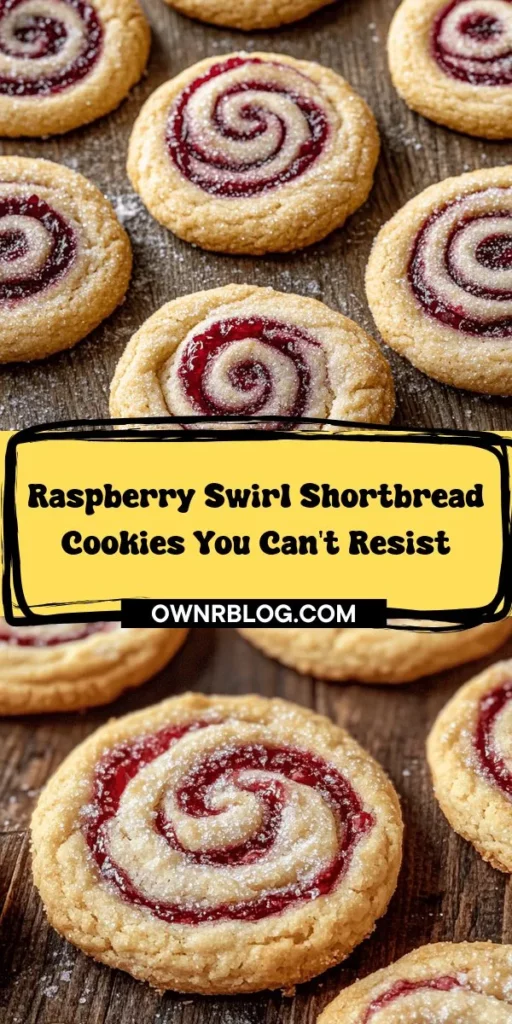 Discover the magic of baking with these irresistible Raspberry Swirl Shortbread Cookies! This delightful recipe combines buttery shortbread with the vibrant sweetness of raspberry jam, creating a treat that's perfect for any occasion. Whether you're hosting a tea party, celebrating a family gathering, or simply treating yourself, these cookies are sure to impress. With a beautiful swirl and a melt-in-your-mouth texture, they offer a satisfying crunch and a burst of fruity flavor. Plus, learn tips for customizing your cookies and serving them with style. Happy baking!