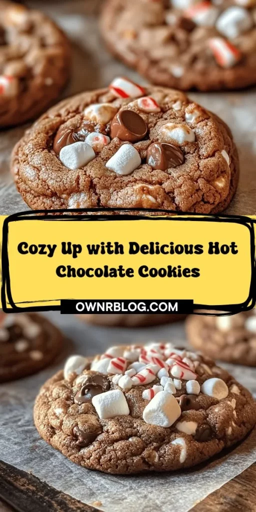 Warm up your chilly days with these delicious hot chocolate cookies! Soft, chewy, and packed with rich chocolate flavor, these treats capture the essence of your favorite hot cocoa. With ingredients like gooey mini marshmallows and chocolate chips, each bite is a cozy delight. Perfect for baking with family or as a sweet indulgence on your own, this recipe will bring warmth and nostalgia to your kitchen. Get ready to create a dessert that’s as comforting as a cup of hot chocolate, and don’t forget to experiment with fun variations!