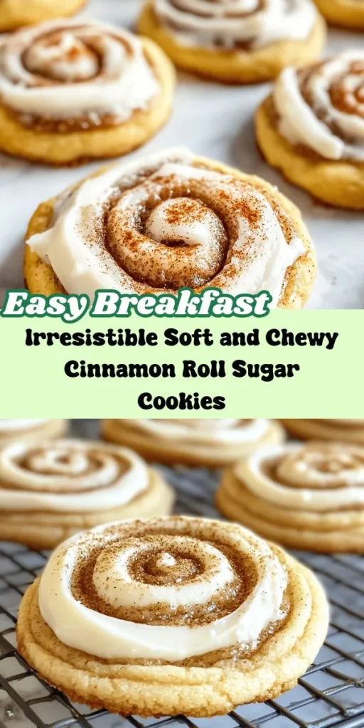 Discover the perfect blend of cinnamon roll goodness and sugar cookie softness with these Soft and Chewy Cinnamon Roll Sugar Cookies! Ideal for cozy gatherings or sweet surprises for friends, these cookies are sure to become a favorite in your baking repertoire. Learn about the essential ingredients, step-by-step instructions, and tips for achieving the perfect texture. With their delightful aroma and irresistibly chewy texture, these cookies will have everyone reaching for more. Dive into this delicious baking adventure and bring a touch of warmth to your kitchen!