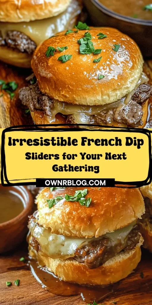 Discover the joy of hosting with the Best French Dip Sliders! These mini sandwiches bring together tender roast beef, melted provolone, and caramelized onions, all nestled inside soft slider buns. Perfect for game days or casual gatherings, this delightful twist on a classic ensures easy handling and delicious flavors. With a rich au jus for dipping, these sliders are sure to impress your guests and elevate any meal. Dive into our step-by-step recipe for a cozy night in or the ultimate party treat!