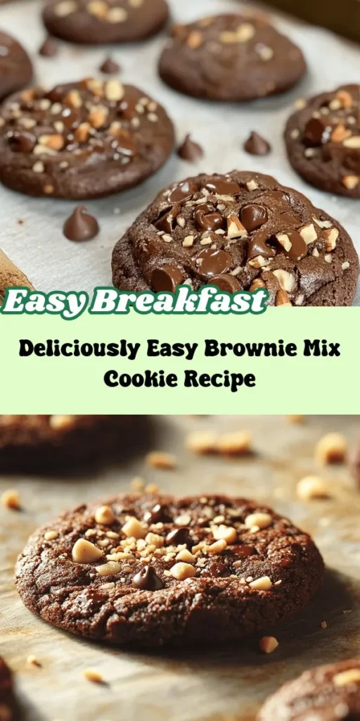 Discover the delicious world of brownie mix cookies with this easy-to-follow guide! Perfect for satisfying your sweet tooth, these cookies combine the fudgy richness of brownies with the delightful chewiness of cookies. Using a simple brownie mix, you can whip up these treats in no time, making them great for any occasion. Explore key ingredients like chocolate chips and nuts, step-by-step instructions for baking perfection, and fun variations to customize your cookies. Whether you're a novice baker or a seasoned pro, these delectable cookies are sure to impress. Get ready to bake a batch that will delight family and friends!