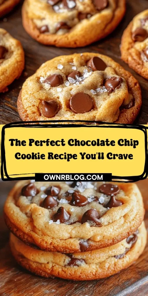 Discover the magic of homemade chocolate chip cookies with our ultimate recipe! Perfectly chewy, slightly crisp, and bursting with rich chocolate flavor, these cookies are sure to bring back fond memories while creating new ones. Whether you stick to the classic or experiment with flavors, each bite promises joy. Gather your ingredients and enjoy the comforting aroma as they bake! #ChocolateChipCookies #Baking #Dessert #Homemade #Recipe #ComfortFood