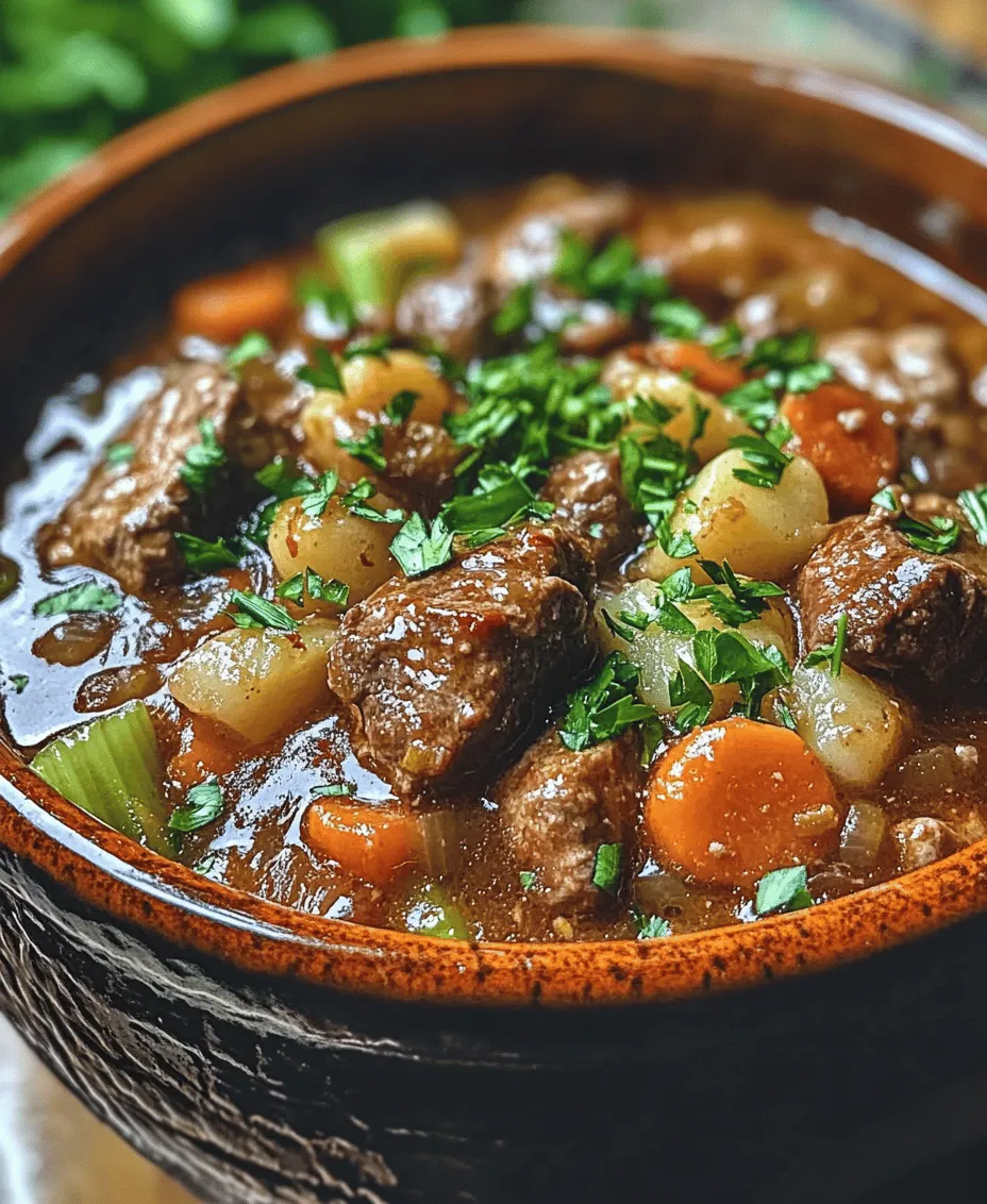 When it comes to comforting meals that warm the soul, few dishes can compare to a hearty bowl of old-fashioned beef stew. This classic recipe has been a staple in kitchens around the world for generations, embodying the essence of home cooking and family gatherings. The mere thought of beef stew evokes warm memories of chilly evenings spent huddled around the dinner table, sharing stories and laughter over a steaming pot of deliciousness.