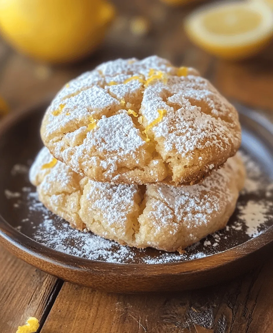 Lemon-flavored desserts have a unique ability to brighten our days, evoking images of sunlit afternoons and refreshing summer picnics. Their zesty flavor can transform any ordinary treat into something extraordinary, inviting indulgence and joy with every bite. Among the myriad of lemon-based sweets, Zesty Lemon Crinkle Cookies stand out with their vibrant flavor and delightful appearance. These cookies are characterized by their soft, chewy texture, a crackled surface dusted with powdered sugar, and a perfect balance of tartness and sweetness that makes them an irresistible treat.