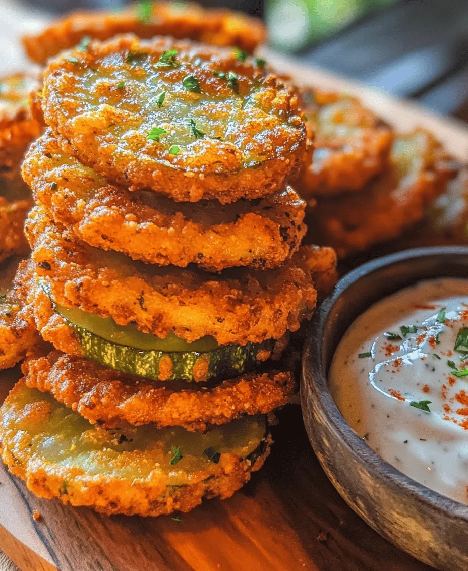 Fried pickles are a delightful culinary creation that has captured the hearts and taste buds of many snack enthusiasts. Often found at fairs, food festivals, and gatherings, these crispy morsels offer a unique combination of tangy flavor and satisfying crunch that makes them irresistible. Whether enjoyed as a standalone snack or served as a side dish, fried pickles have become a staple in American cuisine, particularly in the South, where they are celebrated as a comfort food.