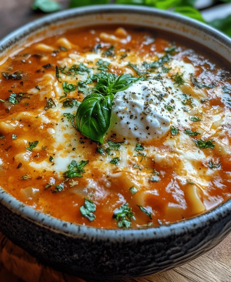 When the weather turns chilly and the nights grow longer, there’s nothing quite like a warm bowl of soup to wrap you in comfort. This is where the Hearty Lasagna Soup comes in, combining the beloved flavors of traditional lasagna with the ease and heartiness of a soup. This dish is not only ideal for cozy nights in but also perfect for gatherings with friends and family. Picture this: a steaming bowl of rich, flavorful soup, filled with tender noodles, savory sausage, and a medley of herbs and cheeses that evoke the rustic charm of a classic Italian kitchen.