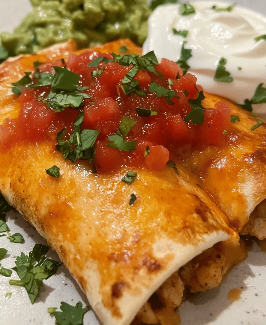 If you’re on the hunt for a scrumptious and satisfying meal that the whole family will love, look no further than crispy oven-baked chicken chimichangas. These delightful rolled tortillas bursting with flavor are a fantastic way to enjoy a classic Mexican dish while reducing the guilt typically associated with fried foods. By baking instead of frying, you not only cut down on calories and fat, but you also create a dish that’s easy to prepare and clean up, making it perfect for busy weeknights or casual gatherings.