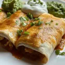 If you’re on the hunt for a scrumptious and satisfying meal that the whole family will love, look no further than crispy oven-baked chicken chimichangas. These delightful rolled tortillas bursting with flavor are a fantastic way to enjoy a classic Mexican dish while reducing the guilt typically associated with fried foods. By baking instead of frying, you not only cut down on calories and fat, but you also create a dish that’s easy to prepare and clean up, making it perfect for busy weeknights or casual gatherings.