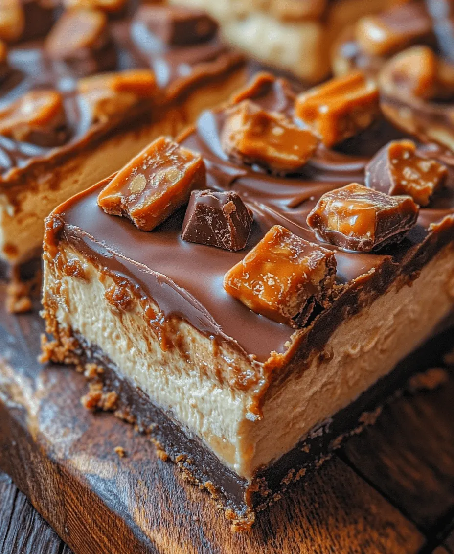 If you're on the hunt for a dessert that's guaranteed to impress, look no further than Reese’s Butterfinger Cheesecake Bars. This decadent treat is a delightful fusion of creamy cheesecake, crunchy Butterfinger pieces, and rich Reese’s Peanut Butter Cups, making it a perfect indulgence for any occasion. Whether you're hosting a party, attending a family gathering, or simply craving something sweet, these cheesecake bars will surely satisfy your dessert desires.