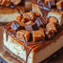 If you're on the hunt for a dessert that's guaranteed to impress, look no further than Reese’s Butterfinger Cheesecake Bars. This decadent treat is a delightful fusion of creamy cheesecake, crunchy Butterfinger pieces, and rich Reese’s Peanut Butter Cups, making it a perfect indulgence for any occasion. Whether you're hosting a party, attending a family gathering, or simply craving something sweet, these cheesecake bars will surely satisfy your dessert desires.