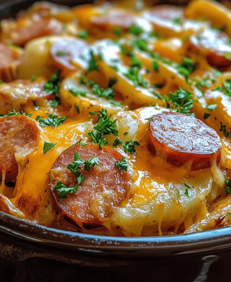 Discover the comforting flavors of Eastern European cuisine with our Slow-Cooked Pierogi Casserole with Kielbasa Delight. This hearty dish combines soft, cheesy pierogies, savory kielbasa, and tangy sauerkraut, all enveloped in a creamy, flavorful sauce. Ideal for busy families or anyone seeking a warm, satisfying meal, this recipe highlights the ease of slow cooking while delivering a delightful culinary experience.