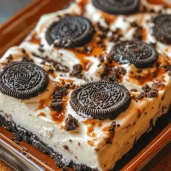 No-Bake Oreo Cheesecake Bars Recipe: A Delightful Treat for Every Occasion