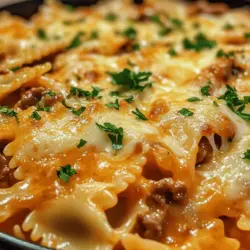 To create the perfect cheesy beef and bowtie pasta dish, it’s essential to understand the foundational ingredients. Each component plays a significant role in bringing this meal to life, contributing not only to the flavor but also to the overall texture and satisfaction of the dish.