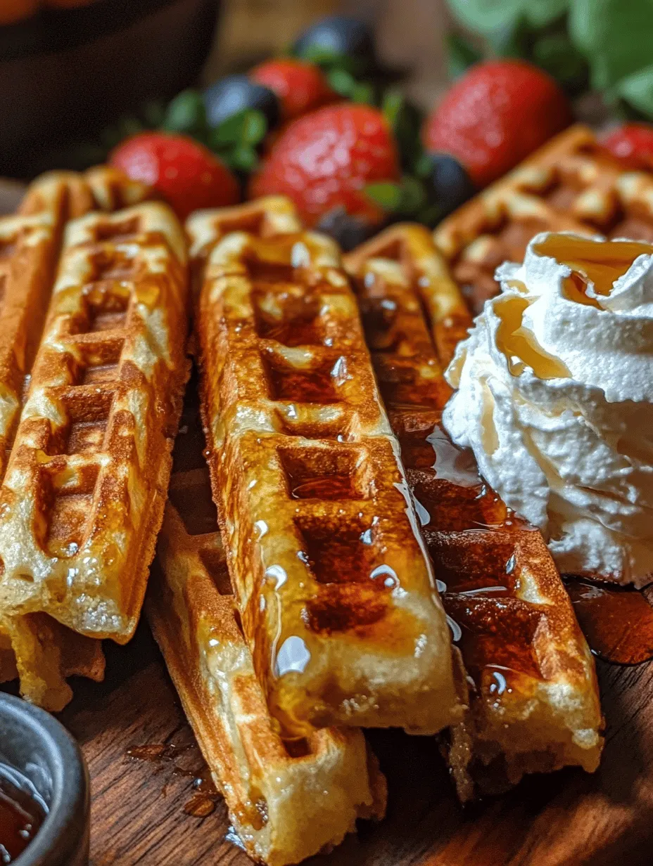 Waffles have long been celebrated as a beloved breakfast option, cherished for their fluffy texture and golden-brown crust. Whether enjoyed with maple syrup, fresh fruits, or whipped cream, traditional waffles provide a satisfying start to the day. However, as our lives become increasingly hectic, the need for quick yet delightful breakfast solutions has never been more pressing. Enter crispy waffle sticks – a fun and convenient twist on the classic waffle that’s perfect for busy mornings.