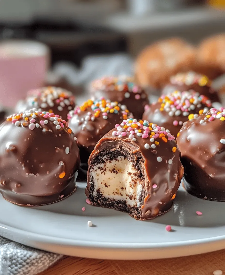 If you’re looking for a sweet treat that’s sure to impress your friends and family, look no further than Decadent Oreo Delight Balls. This no-bake dessert is not just delicious; it’s incredibly easy to prepare, making it a favorite among home bakers and dessert lovers alike. With the irresistible combination of crushed Oreo cookies, creamy cream cheese, and a luscious chocolate coating, these delightful bites are perfect for any occasion, whether it’s a birthday party, holiday gathering, or simply a cozy night in.