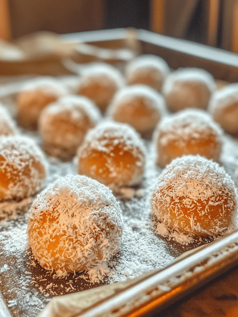 To appreciate Sweetened Condensed Milk Snowballs fully, it’s essential to delve into the origins and cultural significance of coconut desserts. Coconut has been a staple in tropical regions for centuries, often featured in traditional dishes and celebratory treats. In many cultures, coconut symbolizes hospitality and bounty, making it a prominent ingredient in festive meals and desserts.