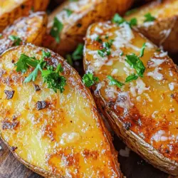 When it comes to comfort food, few dishes can compete with the allure of crispy baked potato wedges. These golden, crunchy delights are not only irresistibly tasty but also incredibly versatile. Whether you’re serving them as a side dish alongside a juicy steak, pairing them with your favorite dipping sauce as an appetizer, or enjoying them as a satisfying snack, crispy baked potato wedges are sure to please.