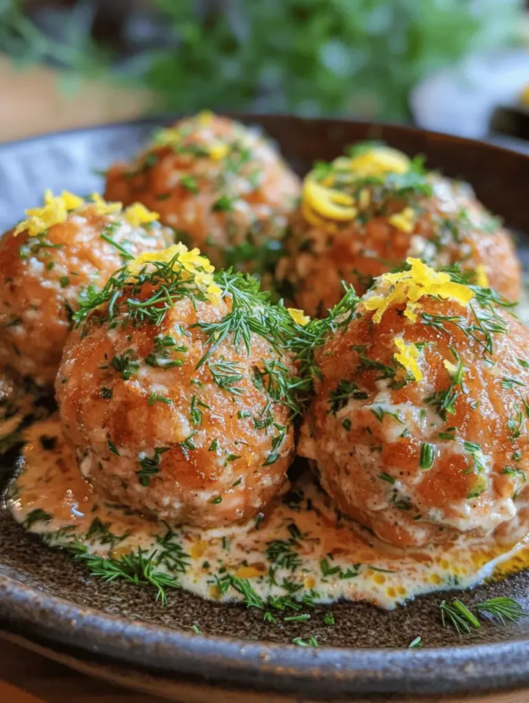 If you’re looking for a fresh and vibrant dish that is both nutritious and delicious, look no further than Zesty Salmon Meatballs with Citrus Herb Sauce. This delightful recipe merges the rich flavor of salmon with the zesty brightness of citrus, creating a meal that is perfect for a weeknight dinner, a special occasion, or even as an impressive appetizer for guests. The unique combination of flavors and textures not only pleases the palate but also offers a health-conscious option that doesn’t compromise on taste.