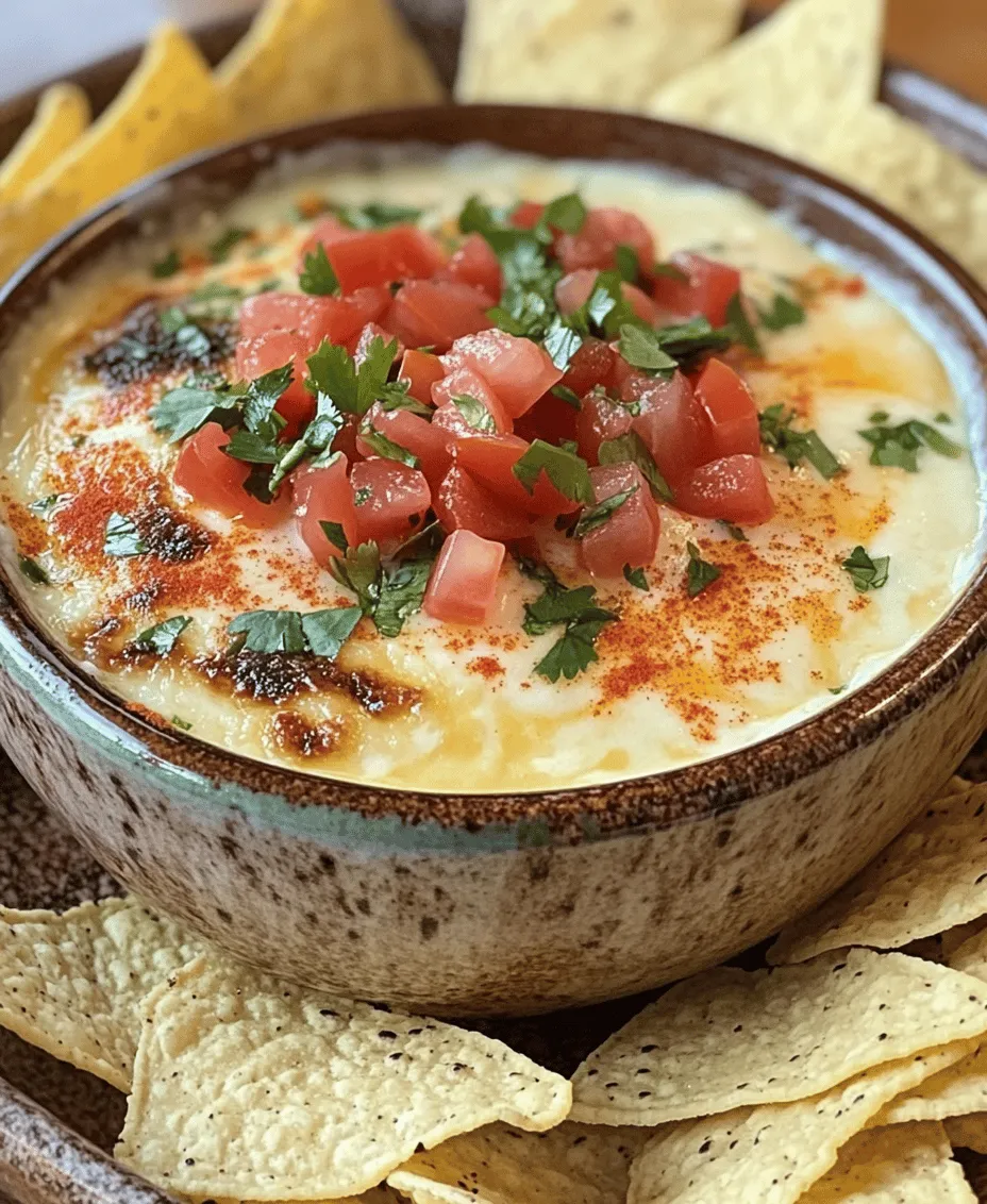 Queso Fiesta Dip is a culinary celebration that brings together the rich flavors and vibrant ingredients of Mexican cuisine. With a creamy texture and a spicy kick, this dip has become a beloved staple at gatherings, game days, and cozy nights at home. The allure of queso dips lies not only in their flavor but also in their ability to bring people together, making them ideal for social occasions. As you scoop up this delectable dip with tortilla chips or fresh vegetables, you are partaking in a tradition that embodies the warmth and spirit of communal dining.