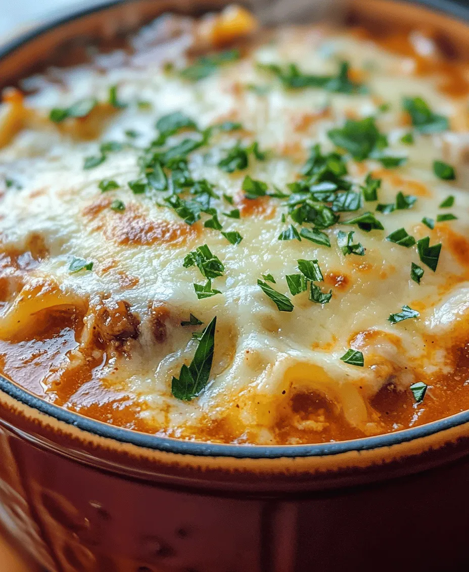 Lasagna soup has emerged as a comforting and hearty meal that warms the soul, especially on chilly days. This innovative dish combines all the beloved flavors of traditional lasagna into a deliciously satisfying soup, making it a perfect one-pot meal for both busy weeknights and leisurely family dinners. With its rich tomato base, savory Italian sausage, and gooey cheese, lasagna soup delivers the ultimate cozy experience that everyone craves.