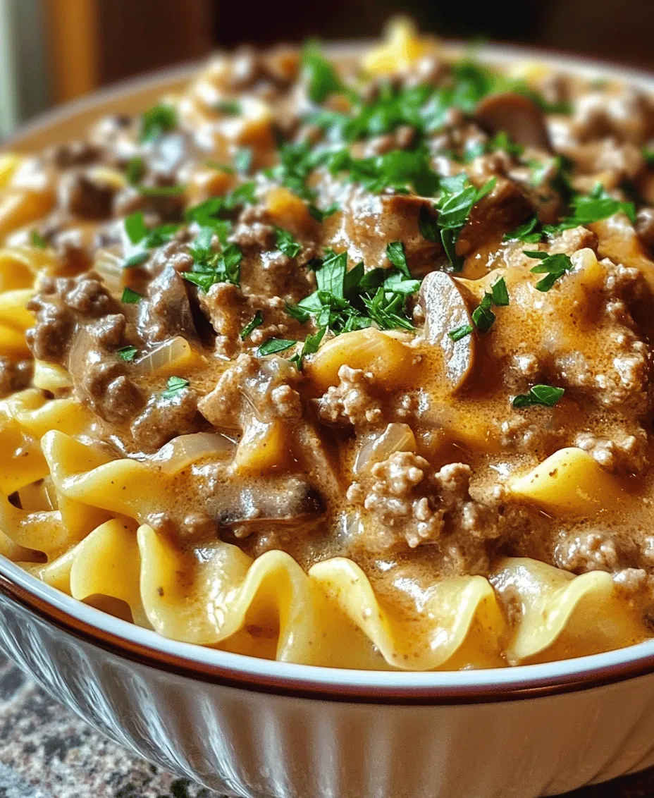 Ground Beef Stroganoff is a comforting and savory dish that warms the heart and satisfies the palate. With its creamy sauce, tender beef, and hearty egg noodles, this classic recipe is perfect for family dinners or special occasions. The rich flavors and creamy texture create a dish that feels luxurious while being approachable enough for weeknight meals. In this article, we will explore the origins of Beef Stroganoff, the ingredients that make this dish shine, and step-by-step instructions to create your own culinary masterpiece. Let's dive into the world of flavors and memories that this dish can bring to your table.