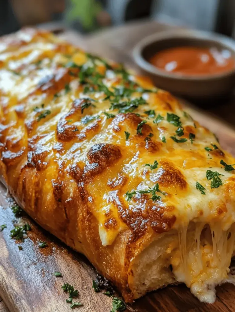 Stromboli, a delightful Italian-American dish, has become a beloved comfort food across various households. Originating from the East Coast of the United States, this rolled pizza variant is often filled with an array of ingredients, making it a versatile option for any meal. The tremendous cheesy pepperoni stromboli stands out as a crowd-pleaser, combining the irresistible flavors of pepperoni, gooey cheese, and a perfectly baked crust. This recipe promises not just to satisfy hunger but to evoke a sense of nostalgia, bringing families and friends together around the dinner table.