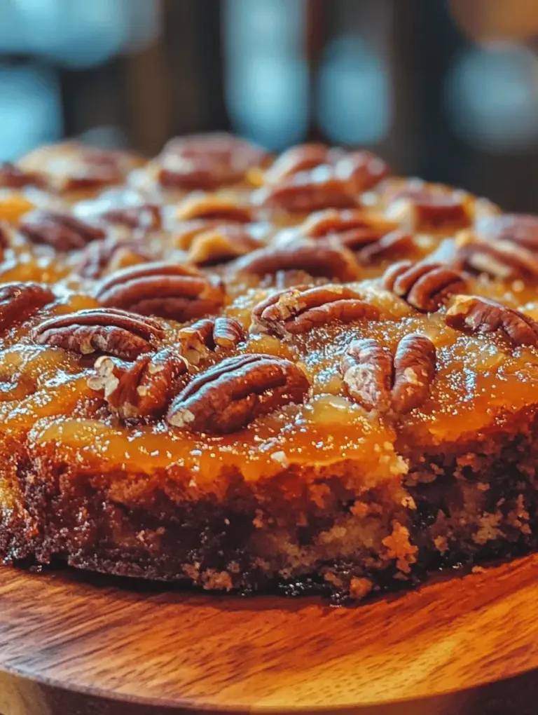 When it comes to desserts that not only satisfy a sweet tooth but also impress guests, upside-down cakes hold a special place. These delightful cakes invert traditional baking methods, presenting a visually stunning dessert where the topping takes center stage. Among the myriad of flavors and combinations, the Pecan Paradise Upside Down Cake stands out. This cake features a rich, buttery topping adorned with crunchy pecans, creating a perfect harmony of flavors and textures that make every bite a slice of heaven.