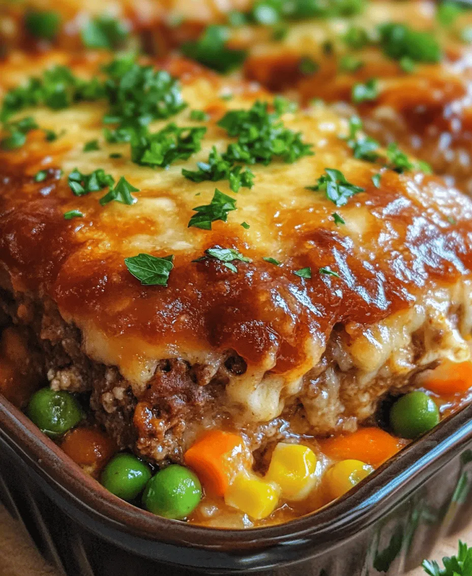 There’s something incredibly comforting about a warm, hearty meal that fills your home with enticing aromas. Comfort food has a way of bringing people together, creating a sense of nostalgia and satisfaction. One dish that truly embodies this concept is the Cheesy Loaded Meatloaf Casserole with Vegetables. This mouthwatering casserole is not just a feast for the senses; it’s a clever combination of flavors and textures that appeals to both meat lovers and those seeking a fulfilling meal.