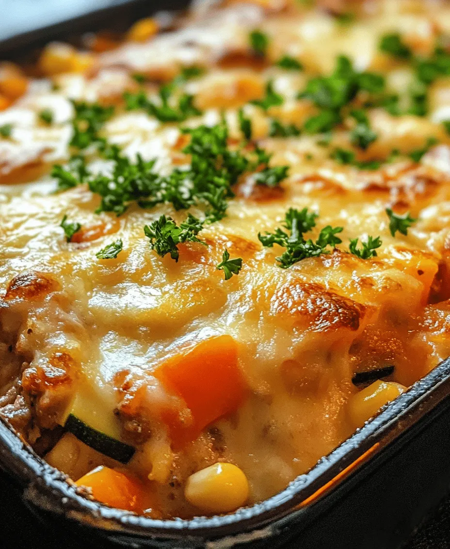 When it comes to comfort food, few dishes can rival the rich flavors and satisfying textures of a Cheesy Loaded Meatloaf Casserole with Vegetables. This delightful dish takes the classic meatloaf, a staple in many households, and elevates it into a vibrant casserole that appeals to all ages. Imagine a hearty blend of seasoned ground beef, fresh vegetables, and gooey cheese, all baked together to perfection. The result is a mouthwatering meal that promises to be a hit at the dining table, even with the pickiest of eaters.